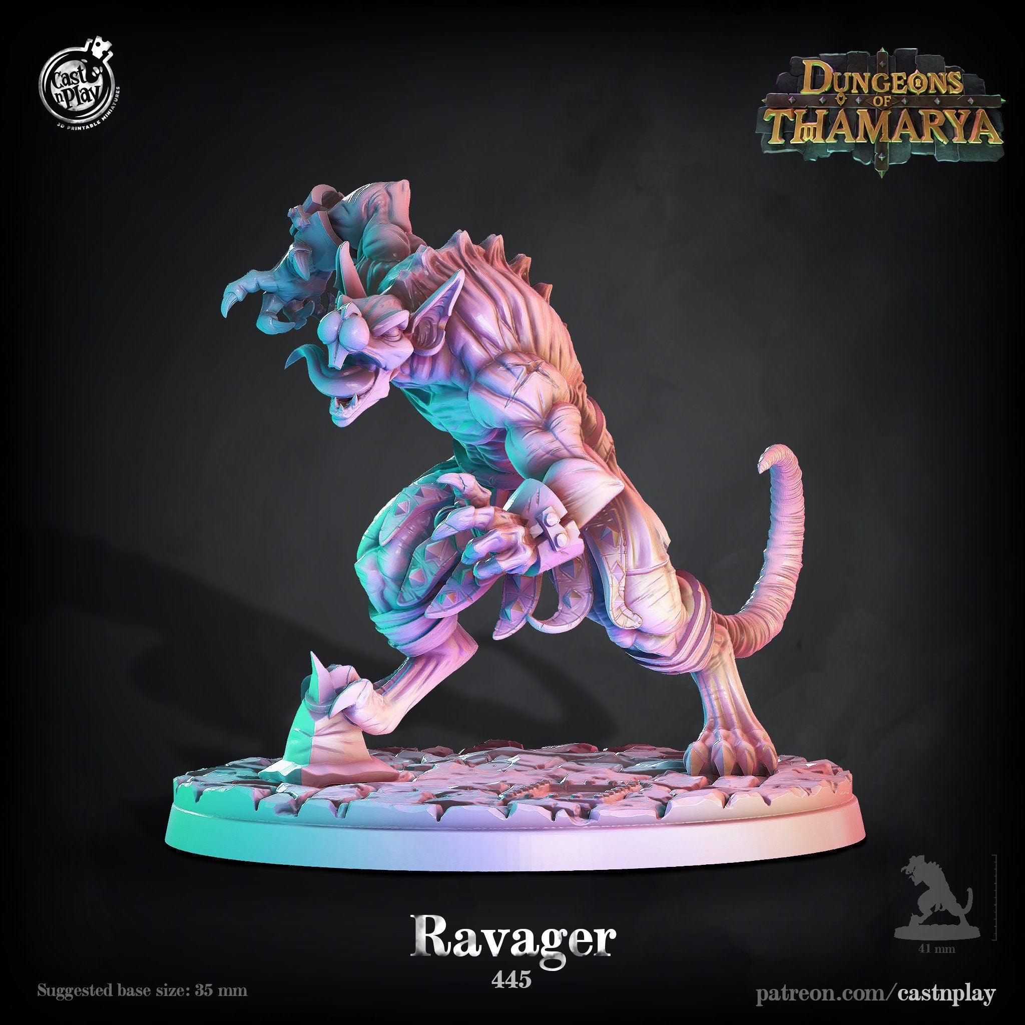 Ravager by Cast N Play (Dungeons of Tharmarya)