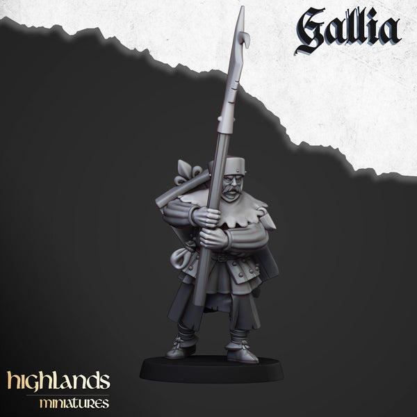 Gallia Men at Arms by Highlands Miniatures