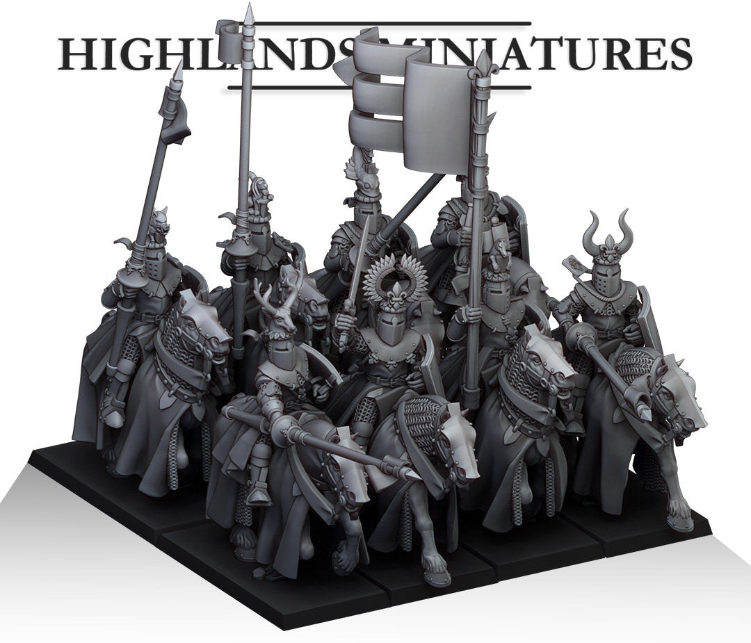 Gallia Knights  unit  by Highlands Miniatures
