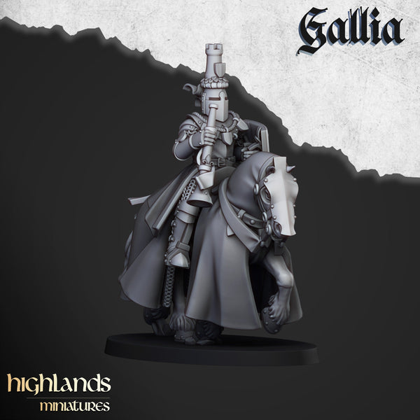 Gallia Knights  unit  by Highlands Miniatures