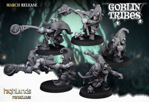 Swamp Goblin Stone Throwers by Highlands Miniatures