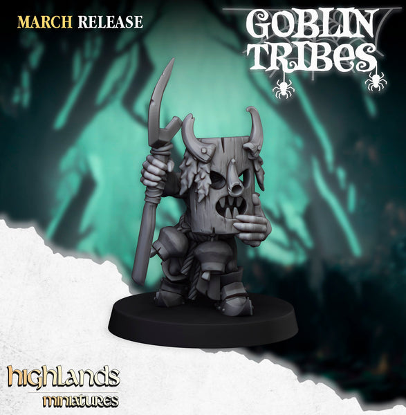 Swamp Goblin Frog herder Unit by Highlands Miniatures