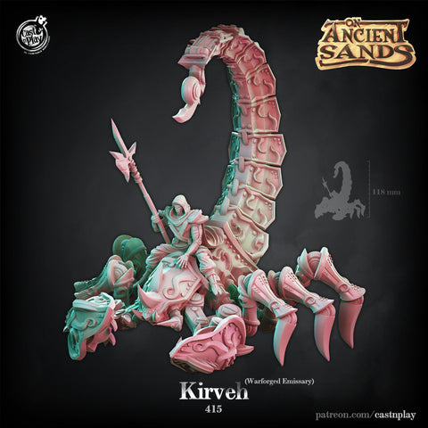 Kirveh the Warforged Emissary by Cast N Play (On Ancient Sands)