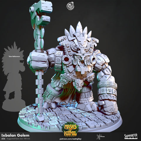 Ixbalan Golem by Cast N Play (Masks of Kiimil)
