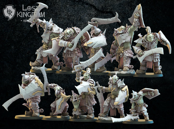Magmhorin -   Urk Slaves Regiment  by  Lost Kingdom Miniatures