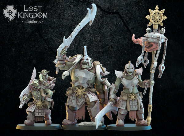 Magmhorin -   Urk Slaves Regiment  by  Lost Kingdom Miniatures