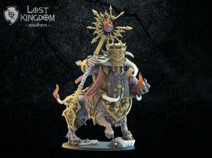 Magmhorin -Kassuth Firshaper Bull-thaur Sorceror Lost Kingdom Miniatures