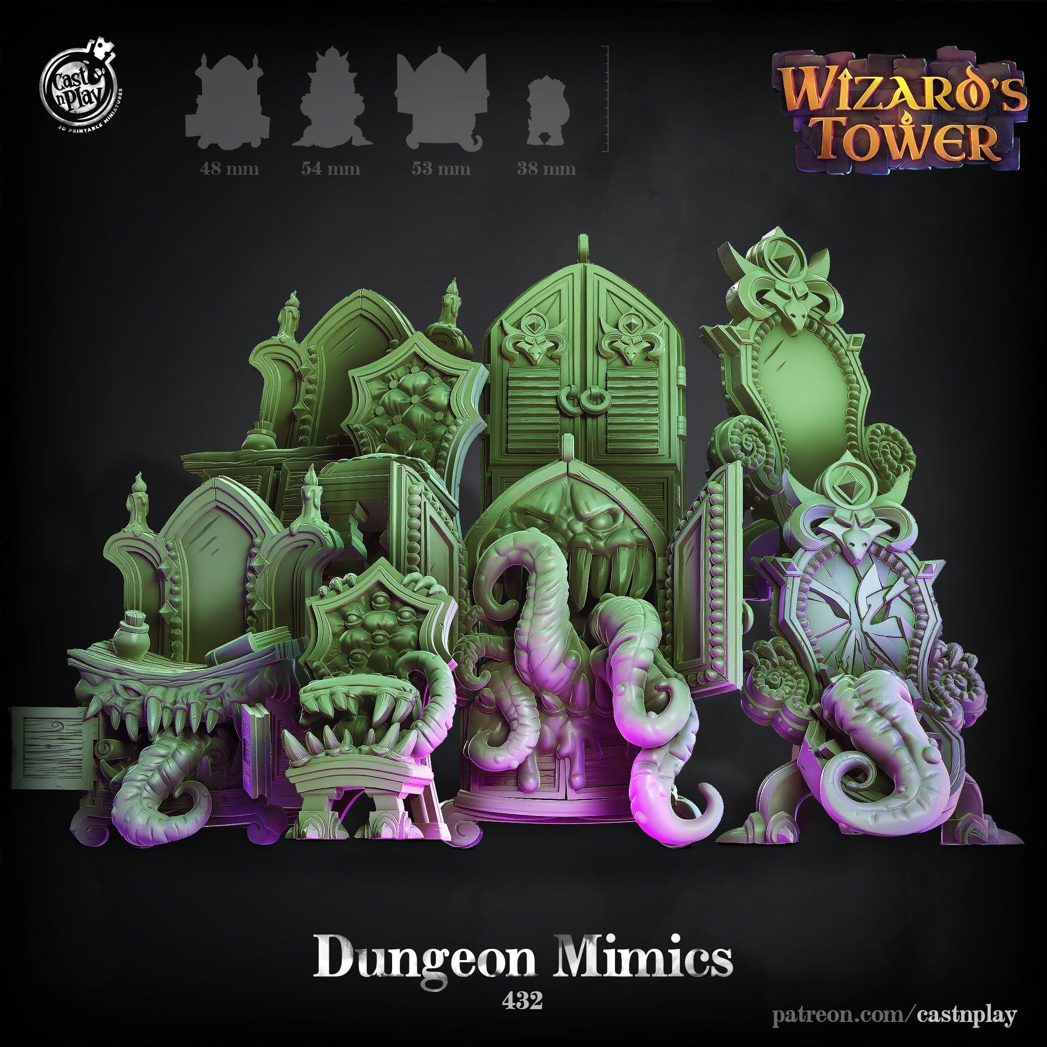Dungeon Mimic by Cast N Play (Wizard's Tower)