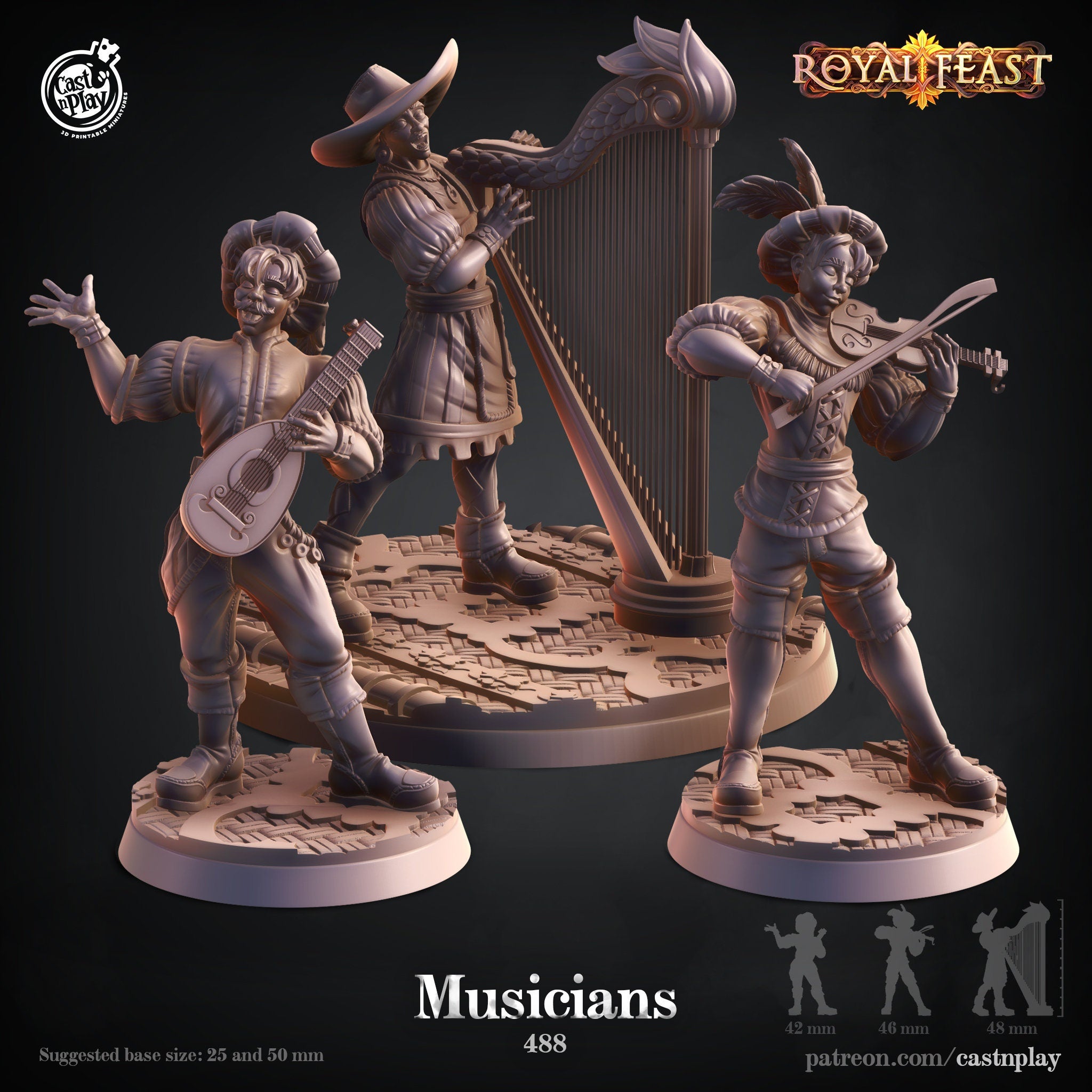Musicians by Cast N Play (Royal Feast)