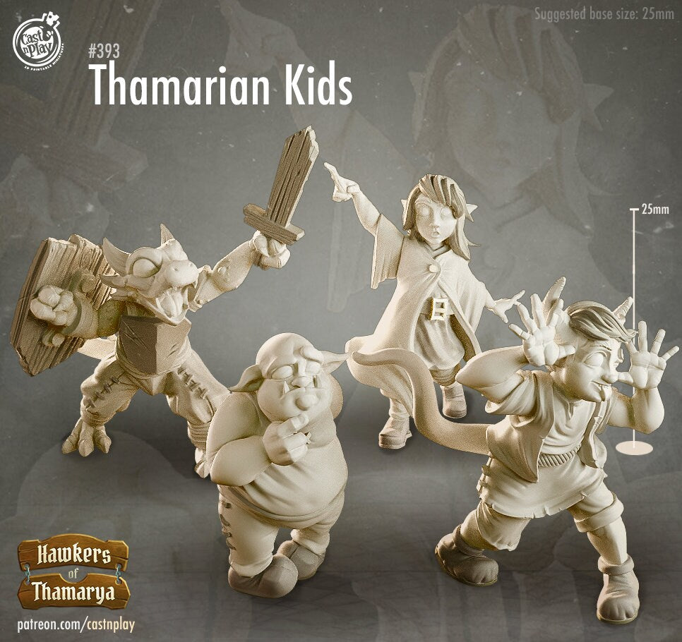 Thamarian Orphan Kids by Cast N Play (Hawkers of Tharmarya)