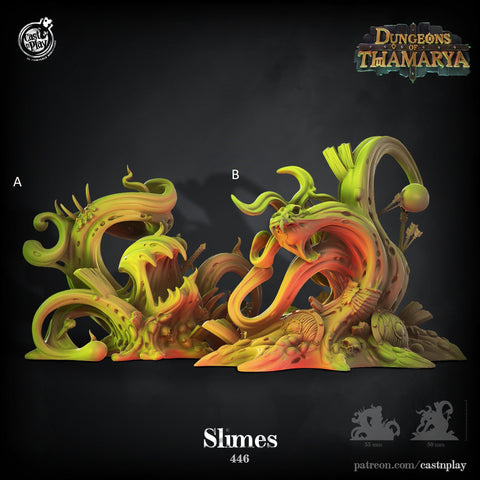 Slimes by Cast N Play (Dungeons of Tharmarya)