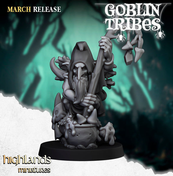 Swamp Goblin Shaman by Highlands Miniatures