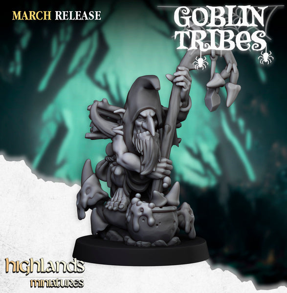 Swamp Goblin Shaman by Highlands Miniatures
