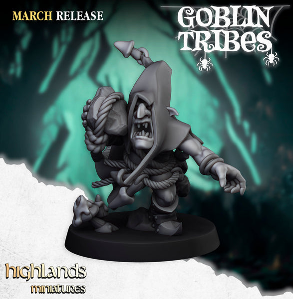 Swamp Goblin Stone Throwers by Highlands Miniatures