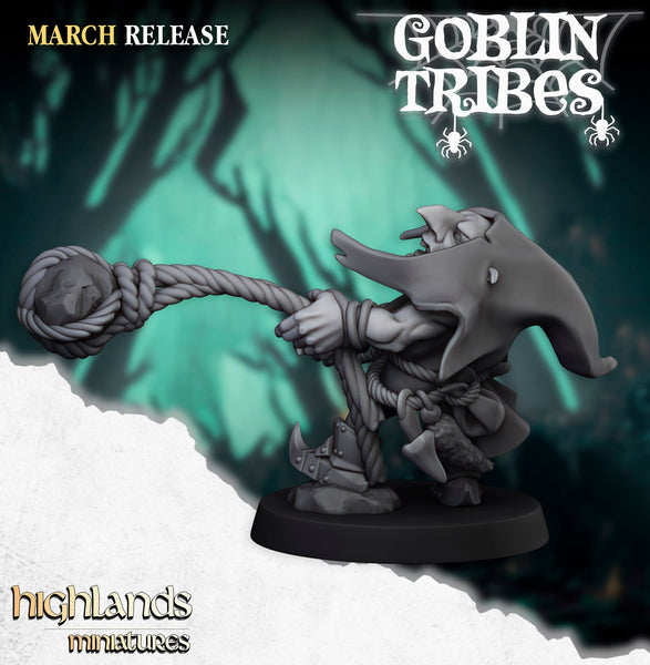 Swamp Goblin Stone Throwers by Highlands Miniatures
