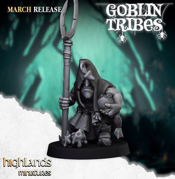 Swamp Goblin Frog herder Unit by Highlands Miniatures