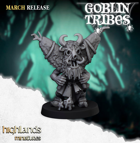 Swamp Goblin Frog herder Unit by Highlands Miniatures