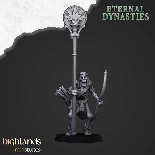 Eternal Dynasties - Ancient Skeletons with Bows by Highlands Miniatures