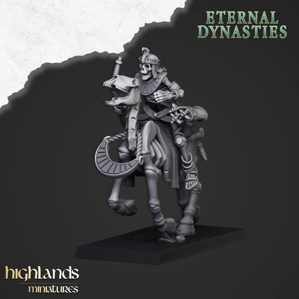 Eternal Dynasties - Ancient Skeletal Cavalry with Bows by Highlands Miniatures