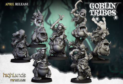 Swamp Goblins by Highland miniatures