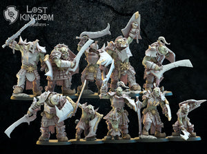 Magmhorin -   Urk Slaves Regiment  by  Lost Kingdom Miniatures