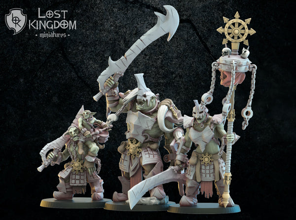 Magmhorin -   Urk Slaves Regiment  by  Lost Kingdom Miniatures