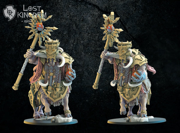 Magmhorin -Kassuth Firshaper Bull-thaur Sorceror Lost Kingdom Miniatures