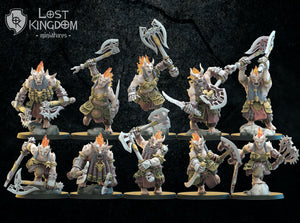 Magmhorin - Berserkers by Lost Kingdom Miniatures