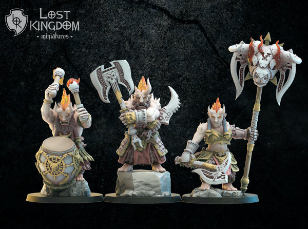 Magmhorin - Berserkers by Lost Kingdom Miniatures