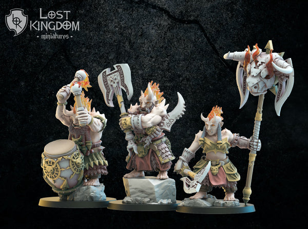 Magmhorin - Berserkers by Lost Kingdom Miniatures