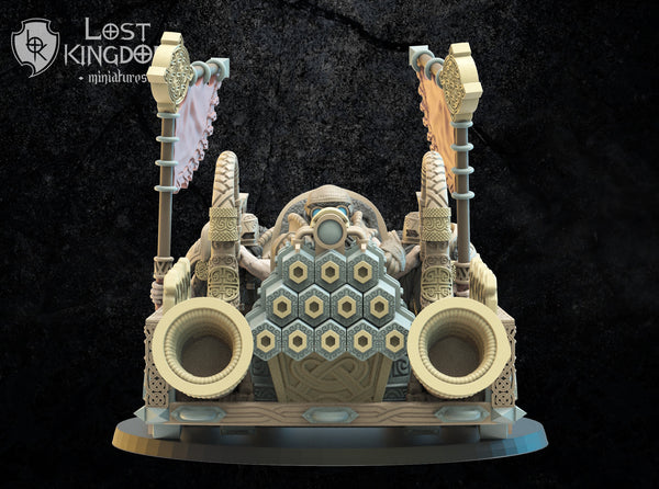 Dwarves of Niavellir -Orgel Cannon By  Lost Kingdom Miniatures