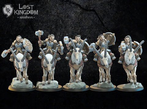 Dwarves of Niavellir -Heiorun Regiment By  Lost Kingdom Miniatures