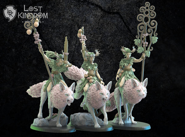 Mori Elves -  Nibi command Group By Lost Kingdoms