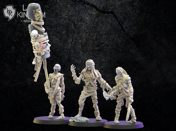 Undying Dynasties - Damned Regiment by Kingdom Miniatures