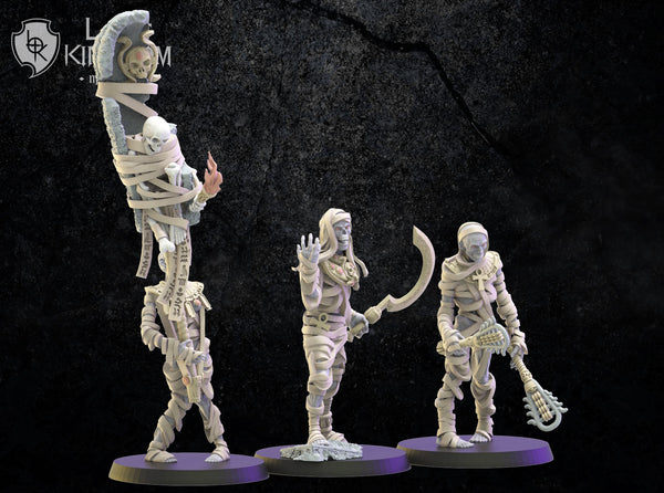 Undying Dynasties - Damned Regiment by Kingdom Miniatures