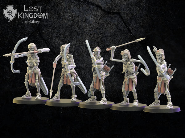 Undying Dynasties - Khnum Archers by Kingdom Miniatures