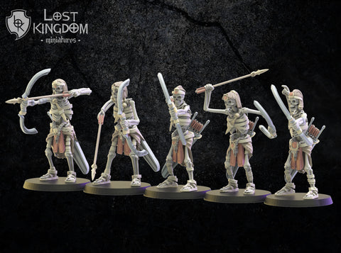 Undying Dynasties - Khnum Archers by Kingdom Miniatures