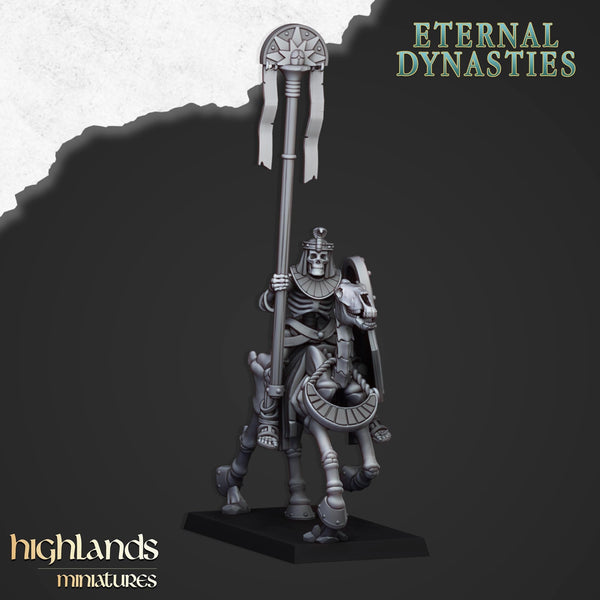 Eternal Dynasties - Ancient Skeletal Cavalry with Bows by Highlands Miniatures