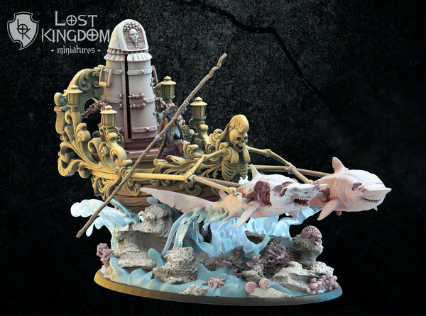 Undead of Misty Island - Deep Chariot by Lost Kingdom Miniatures
