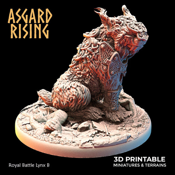 Royal Battle Lynxes by Asgard Rising