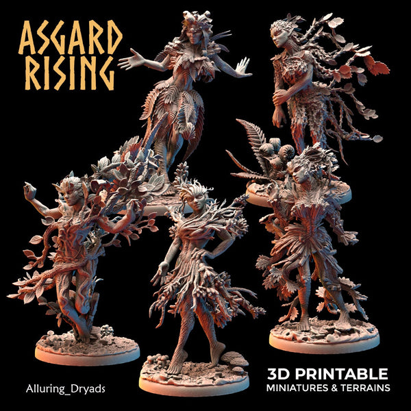 Alluring Dryads by Asgard Rising