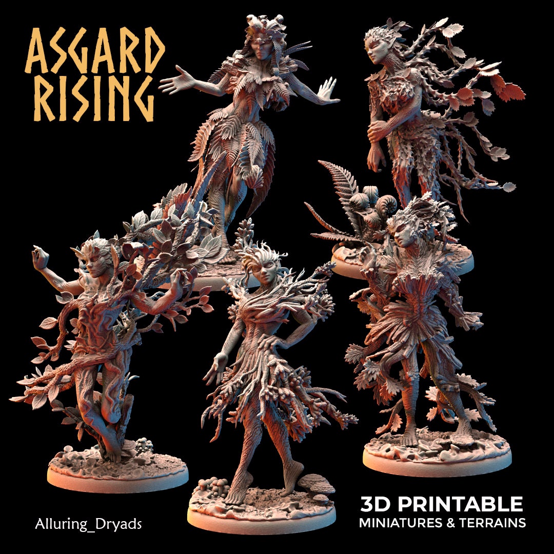 Alluring Dryads by Asgard Rising