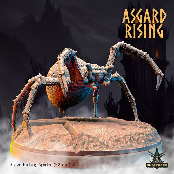 Cave lurking spiders  by Asgard Rising