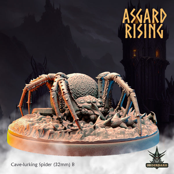 Cave lurking spiders  by Asgard Rising