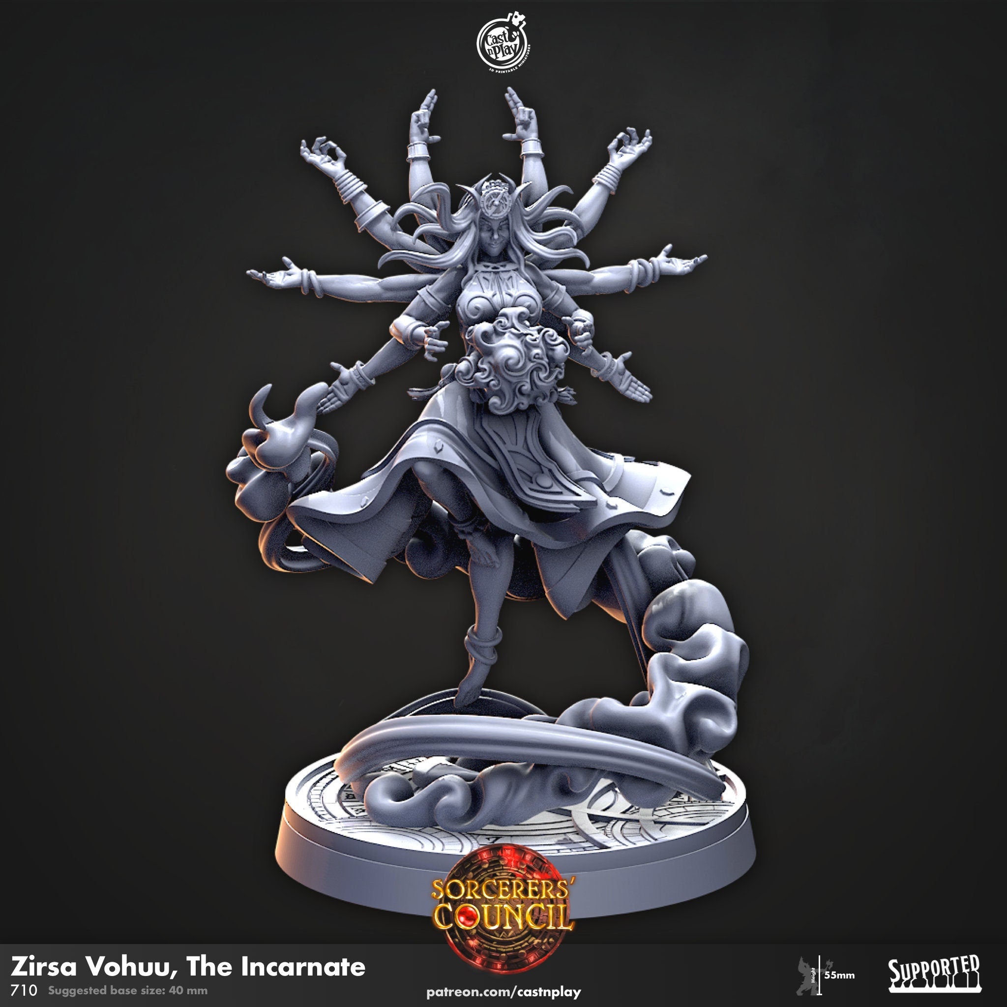 Zirsa Vohuu, The Incarnate by Cast N Play (Sorcerer's Council)