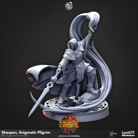 Shaspen, The Enigmatic Pilgrim by Cast N Play (Sorcerer's Council)