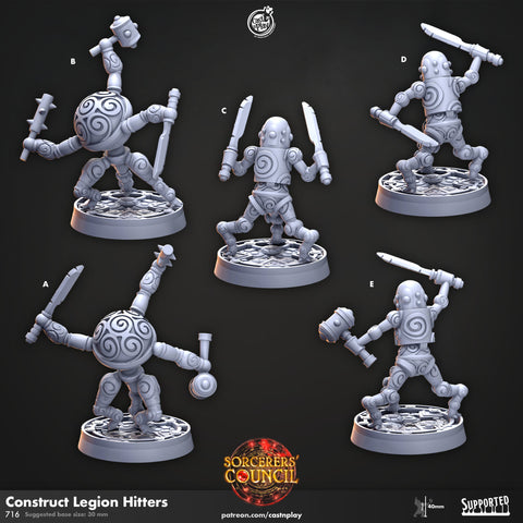 Construct Legion Hitters by Cast N Play (Sorcerer's Council)