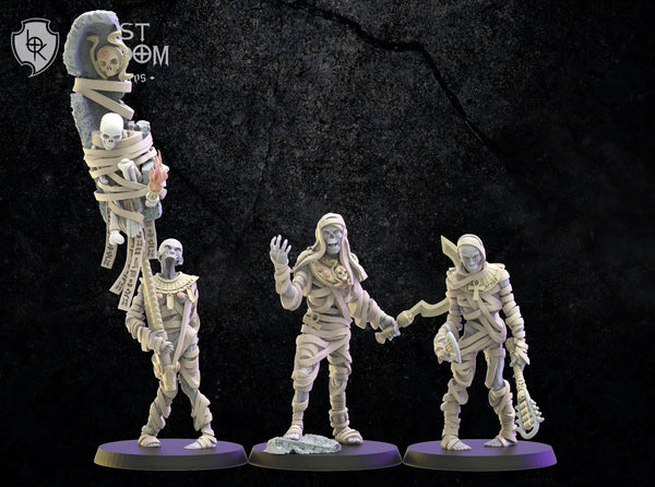 Undying Dynasties - Damned Regiment by Kingdom Miniatures