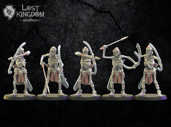 Undying Dynasties - Khnum Archers by Kingdom Miniatures
