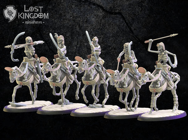 Undying Dynasties - Khnum Archers Mounted by Lost Kingdom Miniatures
